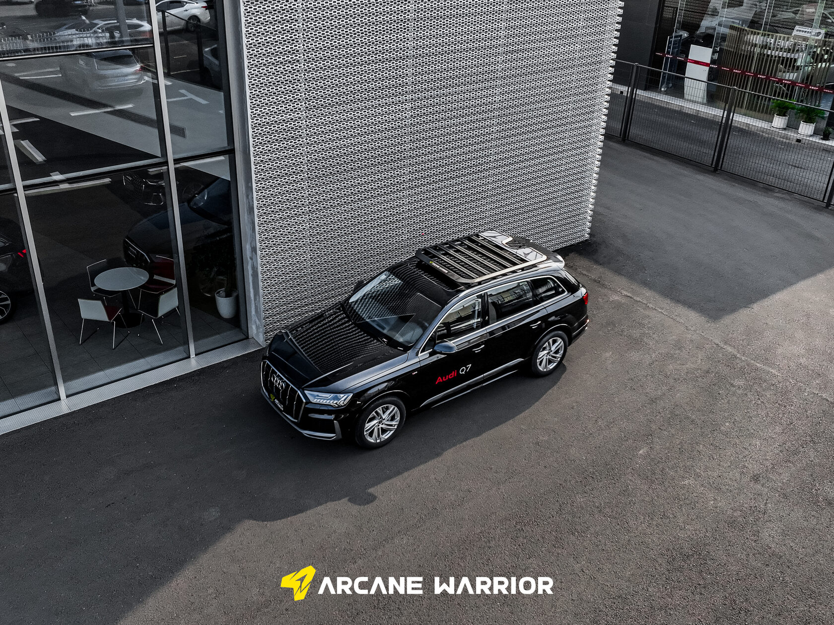 картинка Багажник экспедиционный STORM Roof Rack для Audi Q7 (2016-2024)