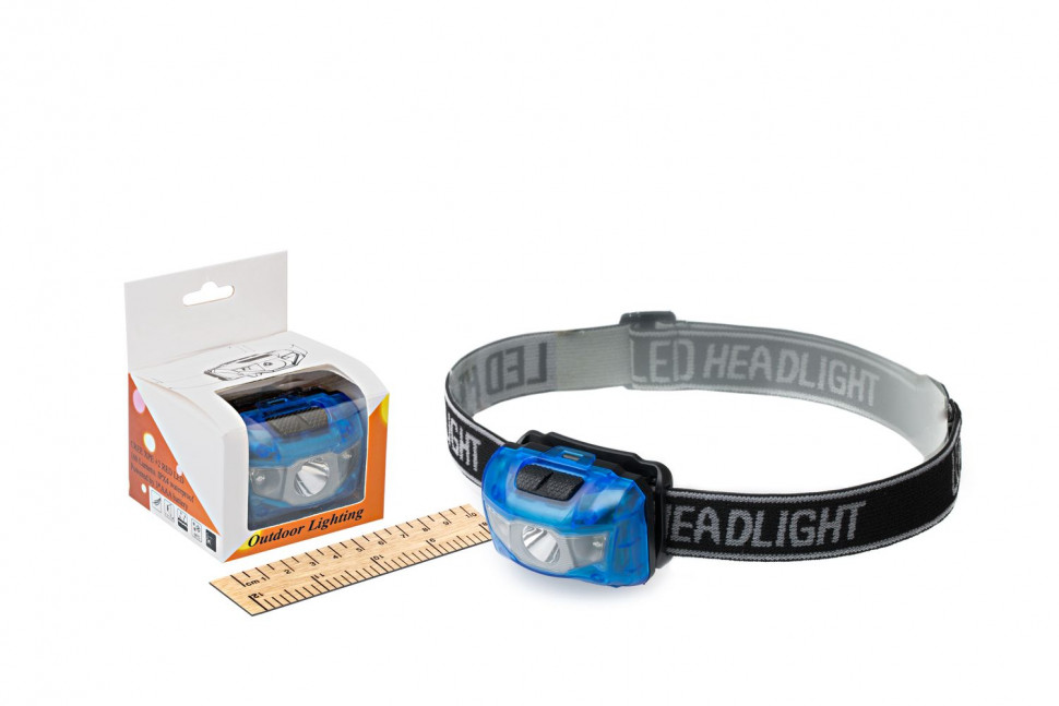 Налобный фонарь PRO-GH802, CREE XPE Led 3W, 2*Red Led