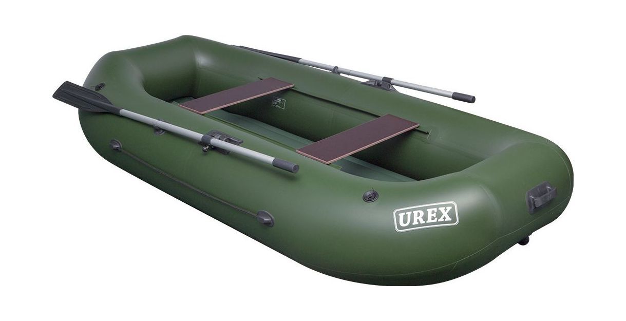 картинка Надувная лодка ПВХ UREX-25, НД, для сплава, зеленая