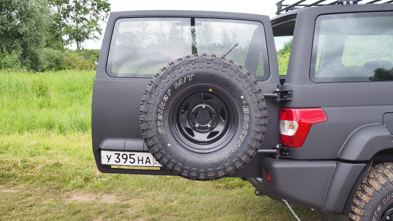 картинка Крыша (кунг) кузова для UAZ Пикап (двойная кабина) (белая)(3 двери) Expedition АВС-Дизайн ABC.UAZ.BR.09W