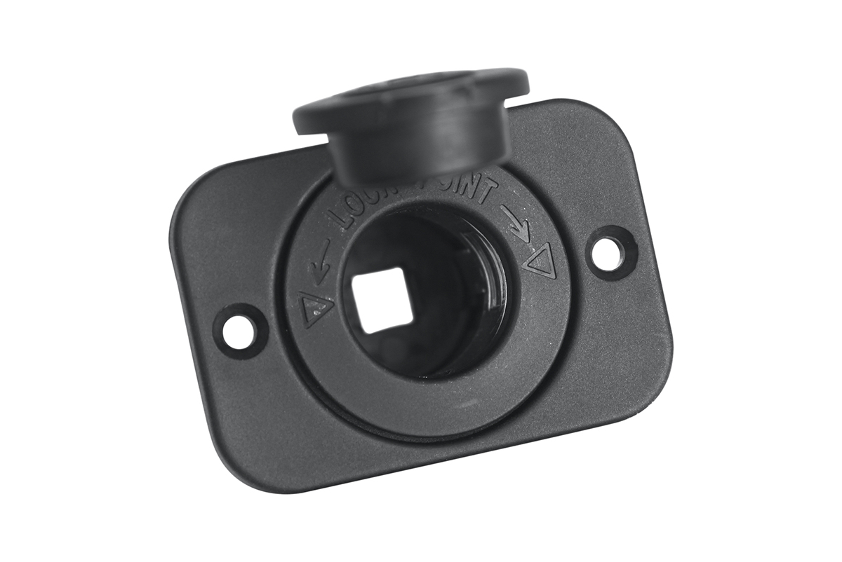 картинка Розетка 12В РИФ с монтажной панелью