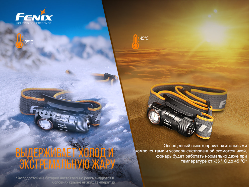 картинка Налобный фонарь Fenix HM50R V2.0, HM50RV20