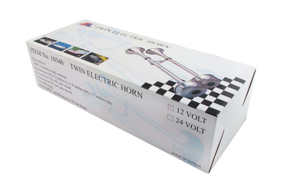 картинка Сигнал звуковой двойной, 12 В 18-1/2"