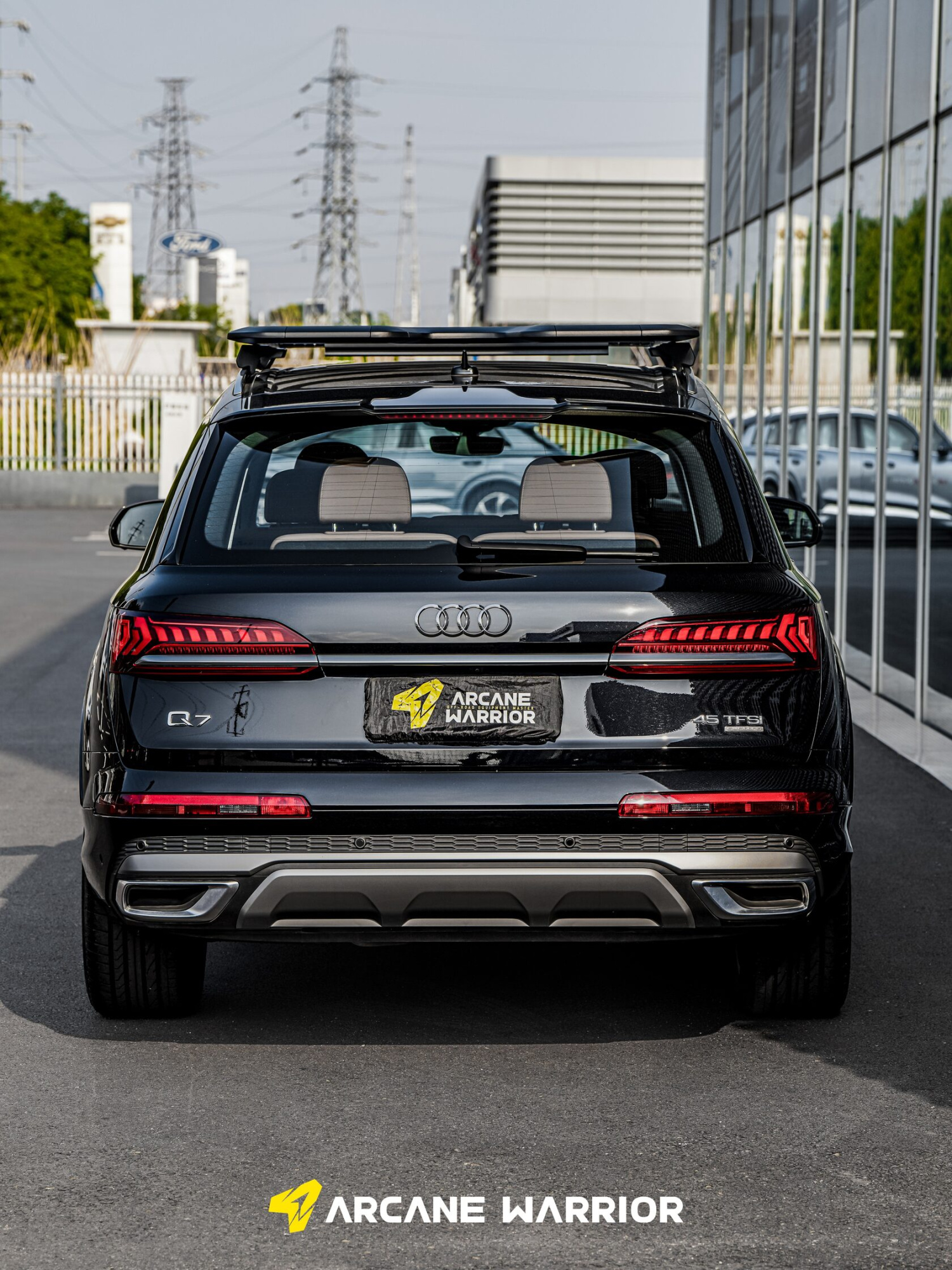 картинка Багажник экспедиционный STORM Roof Rack для Audi Q7 (2016-2024)