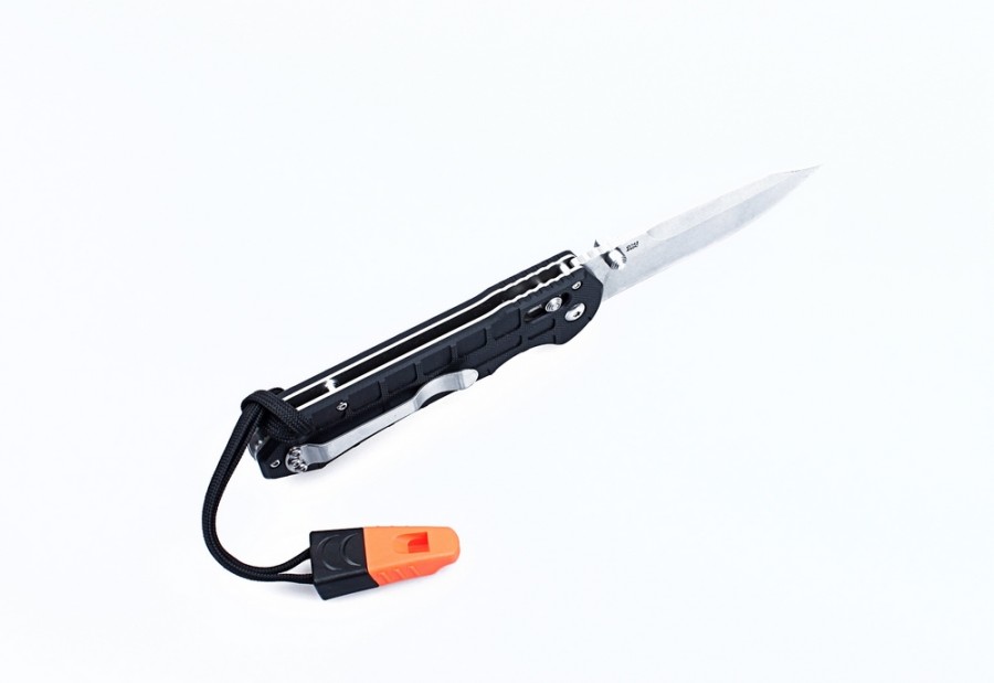 картинка Нож Ganzo G7452P-WS черный