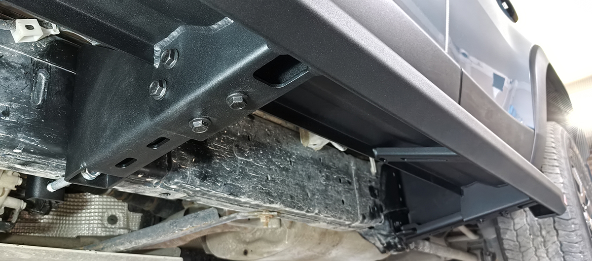 Пороги РИФ силовые Toyota Land Cruiser Prado 250