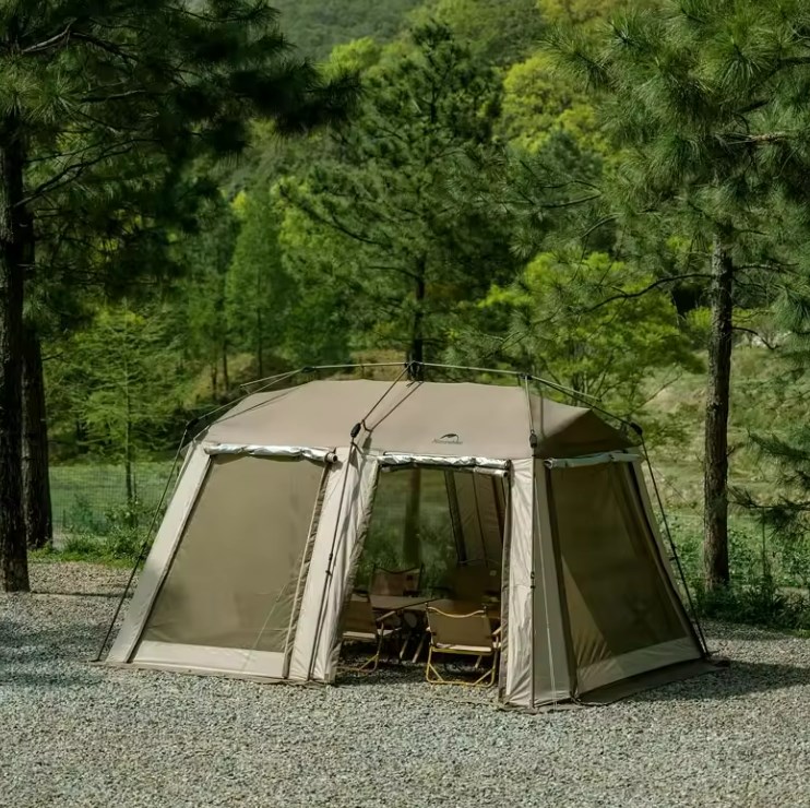 картинка Палатка Naturehike Village 13 Quick-opening, автоматическая 5-8-местная