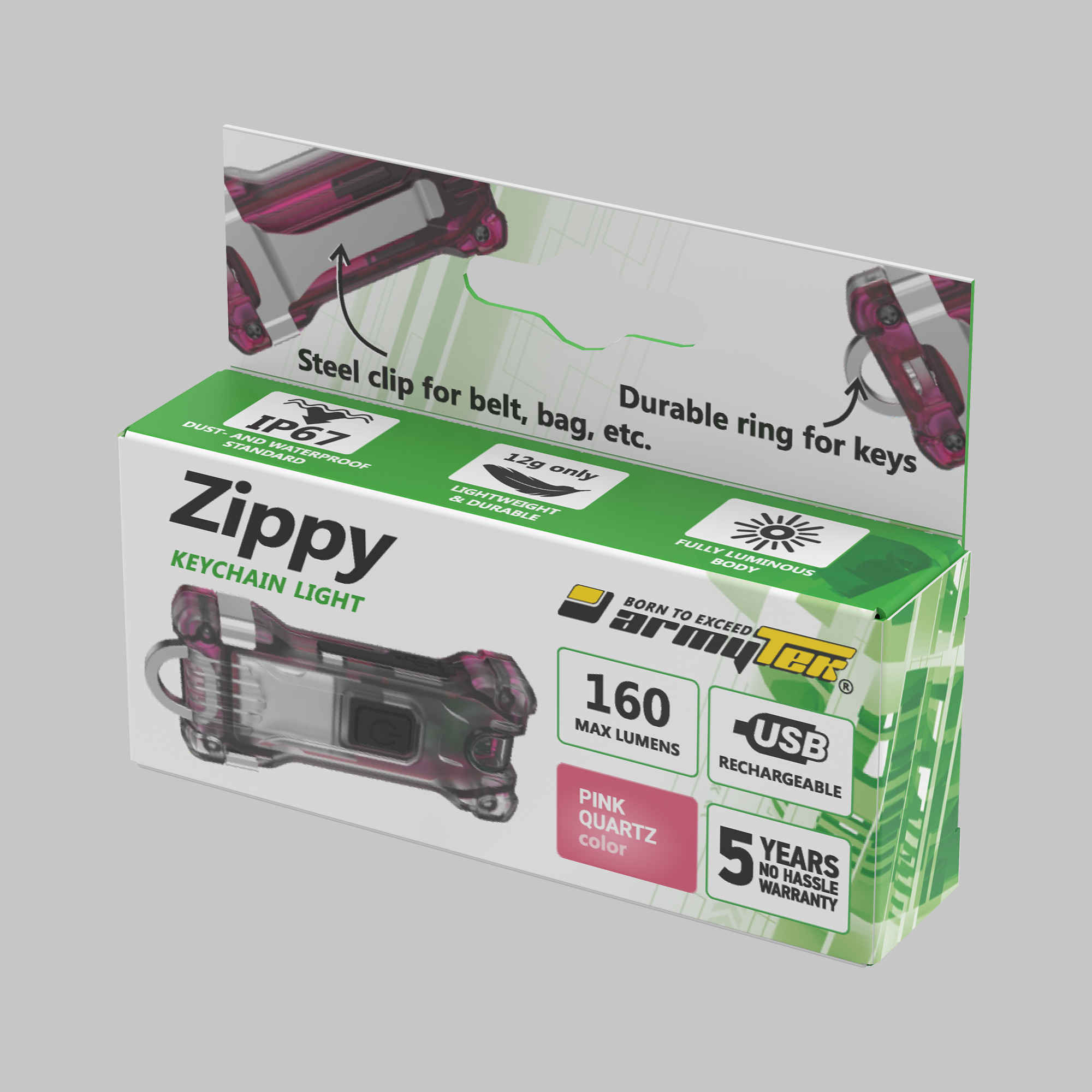 картинка Фонарь Armytek Zippy Pink