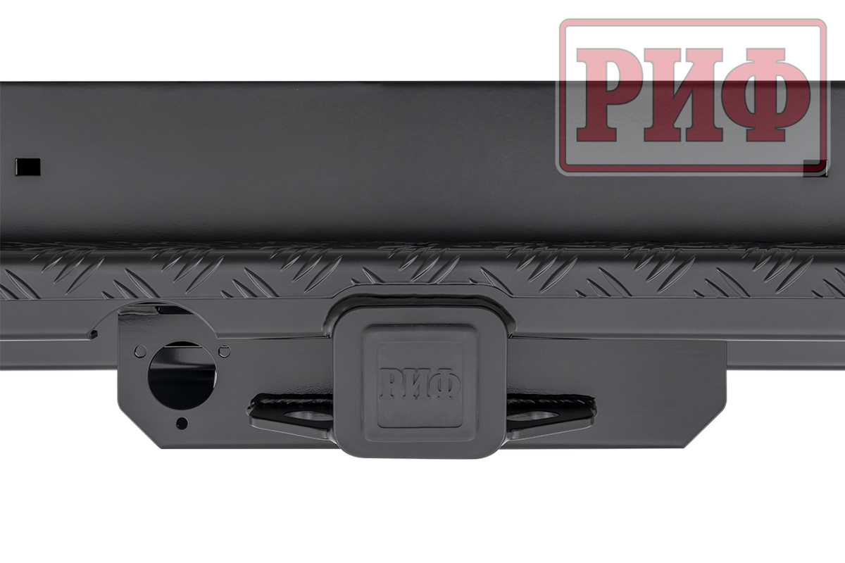 картинка Бампер задний РИФ Toyota HILUX/VIGO 05+ с фаркопом и фонарями