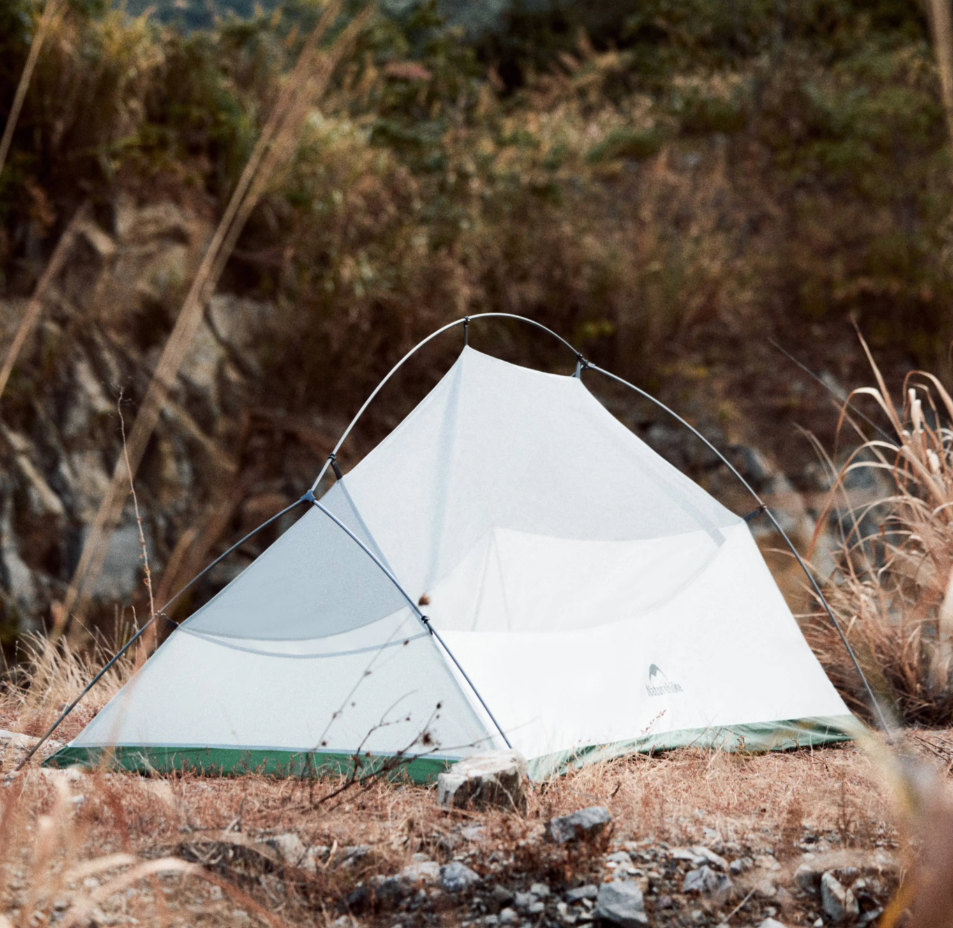 картинка Палатка Naturehike Cloud Up 1-местная, алюминиевый каркас, сверхлегкая, зеленая