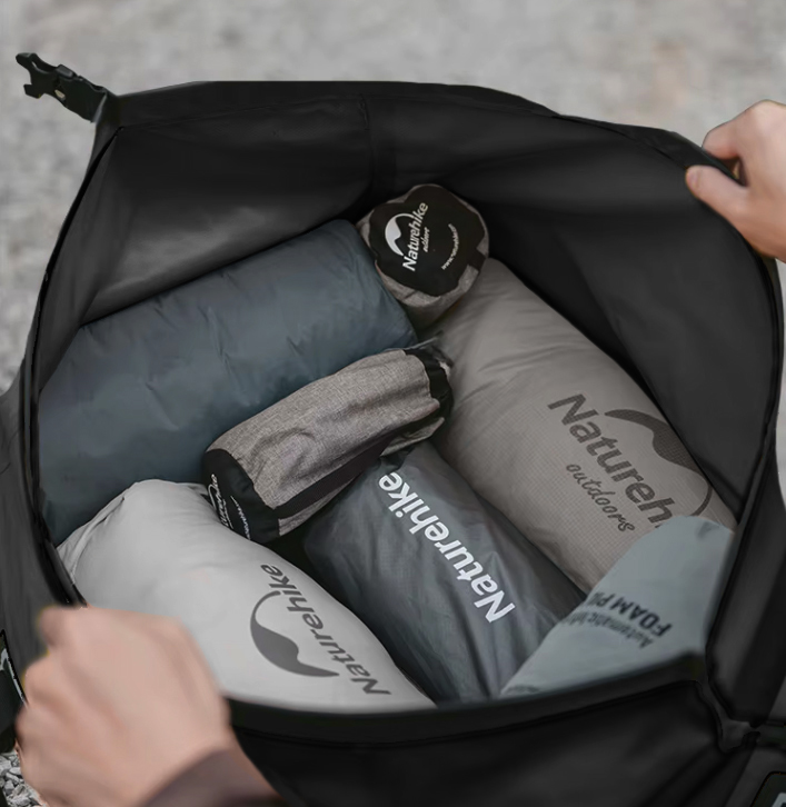 картинка Гермосумка Naturehike 60 л ПВХ (черная)