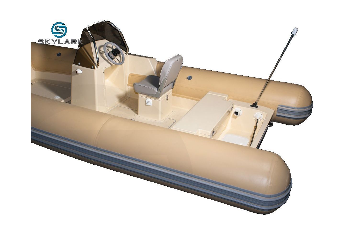 картинка Лодка РИБ (RIB) SKYLARK 480, графит, корпус графит, (комплект)