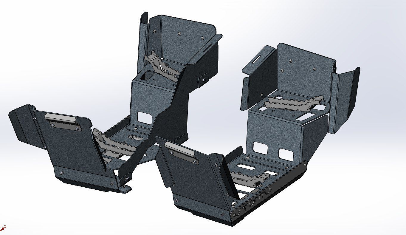 картинка Пороги усиленные ODES Pathcross 650/850/1000 L