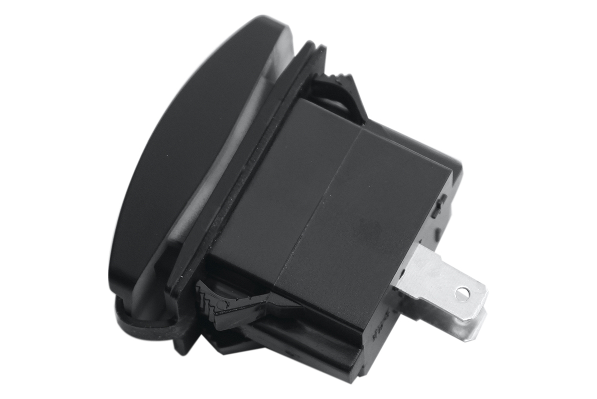 картинка Розетка USB РИФ 3,1A дизайн переключатель с крышкой