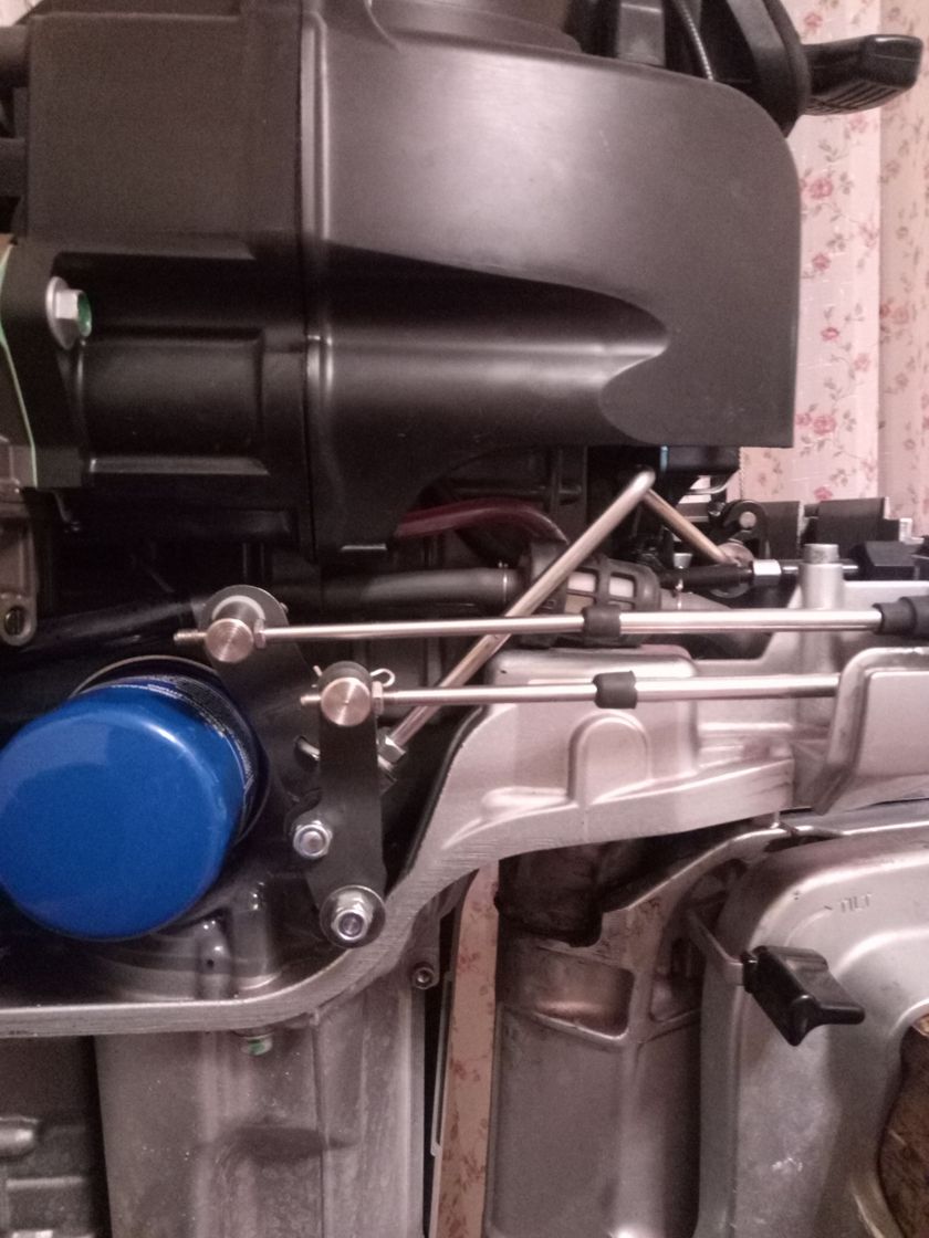 картинка Комплект подключения дистанционного управления Honda BF15-20 (переходники с рулевой трубой)