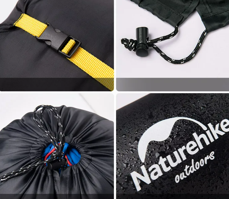 картинка Мешок компрессионный Naturehike, черный, размер S