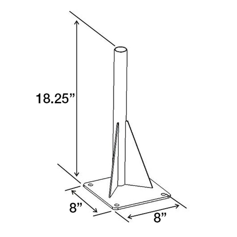 RAM-VBD-122 стойка RAM SWING для крепления к полу