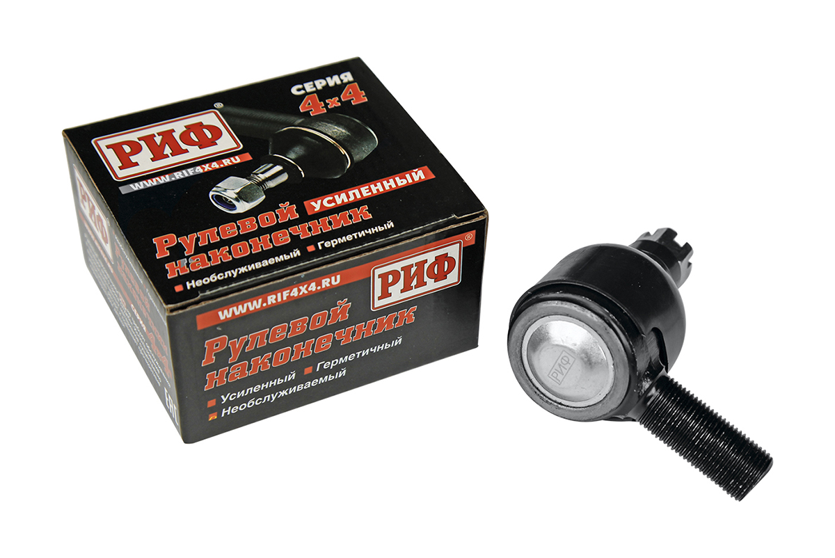 картинка Наконечник рулевой тяги РИФ левый усиленный УАЗ