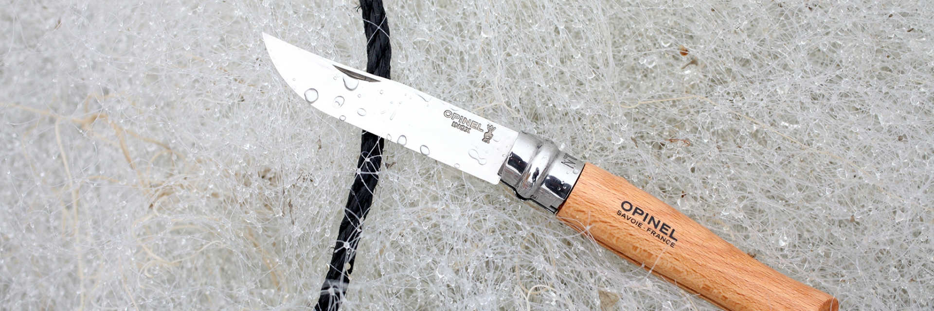 картинка Нож Opinel №6, нержавеющая сталь, рукоять из бука, 123060