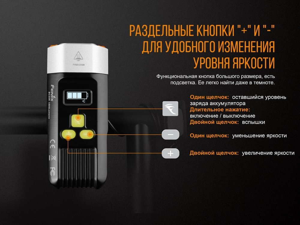 картинка Велофара Fenix BC35R