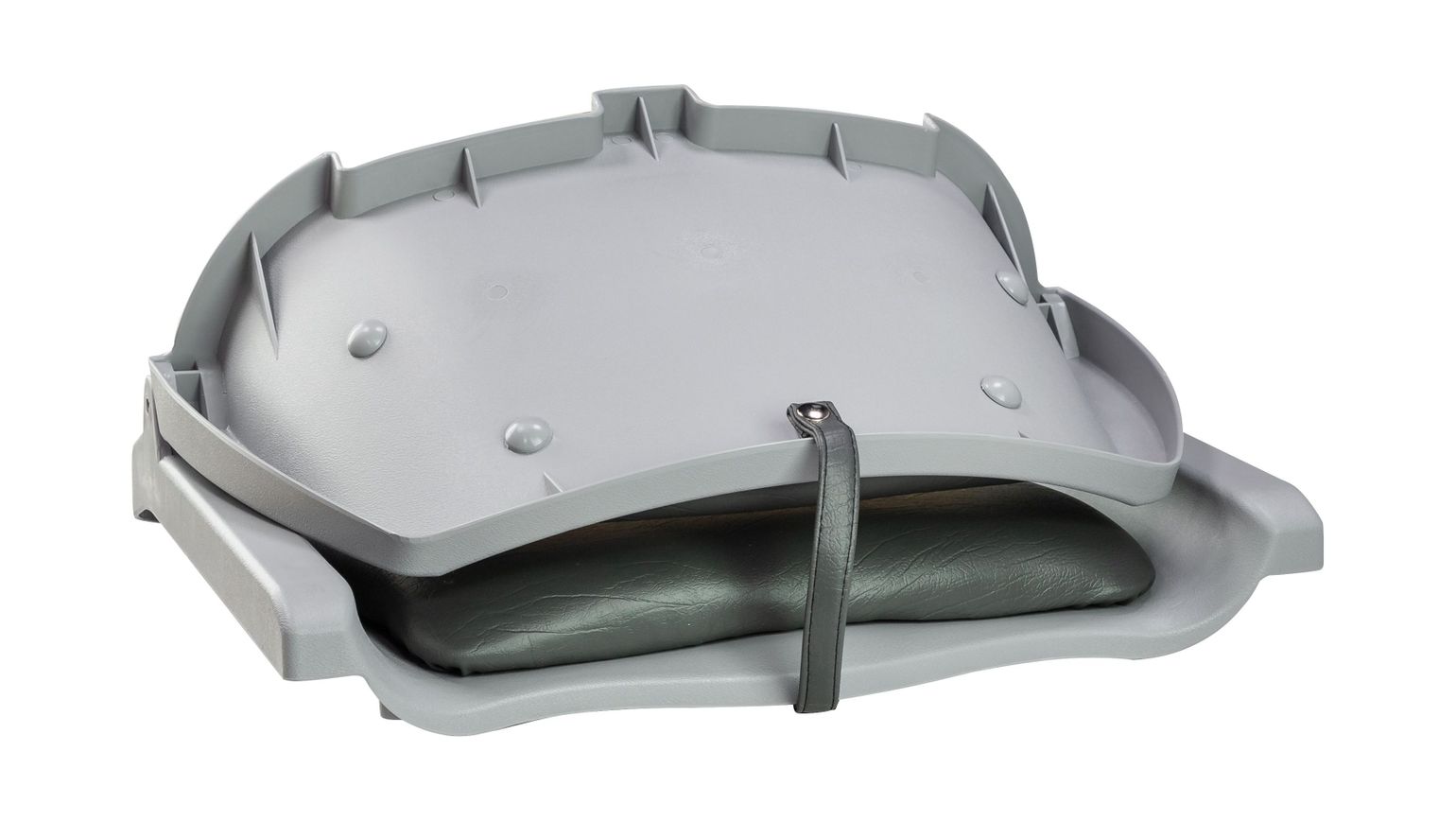 картинка Кресло складное мягкое TRAVELER, цвет серый/черный