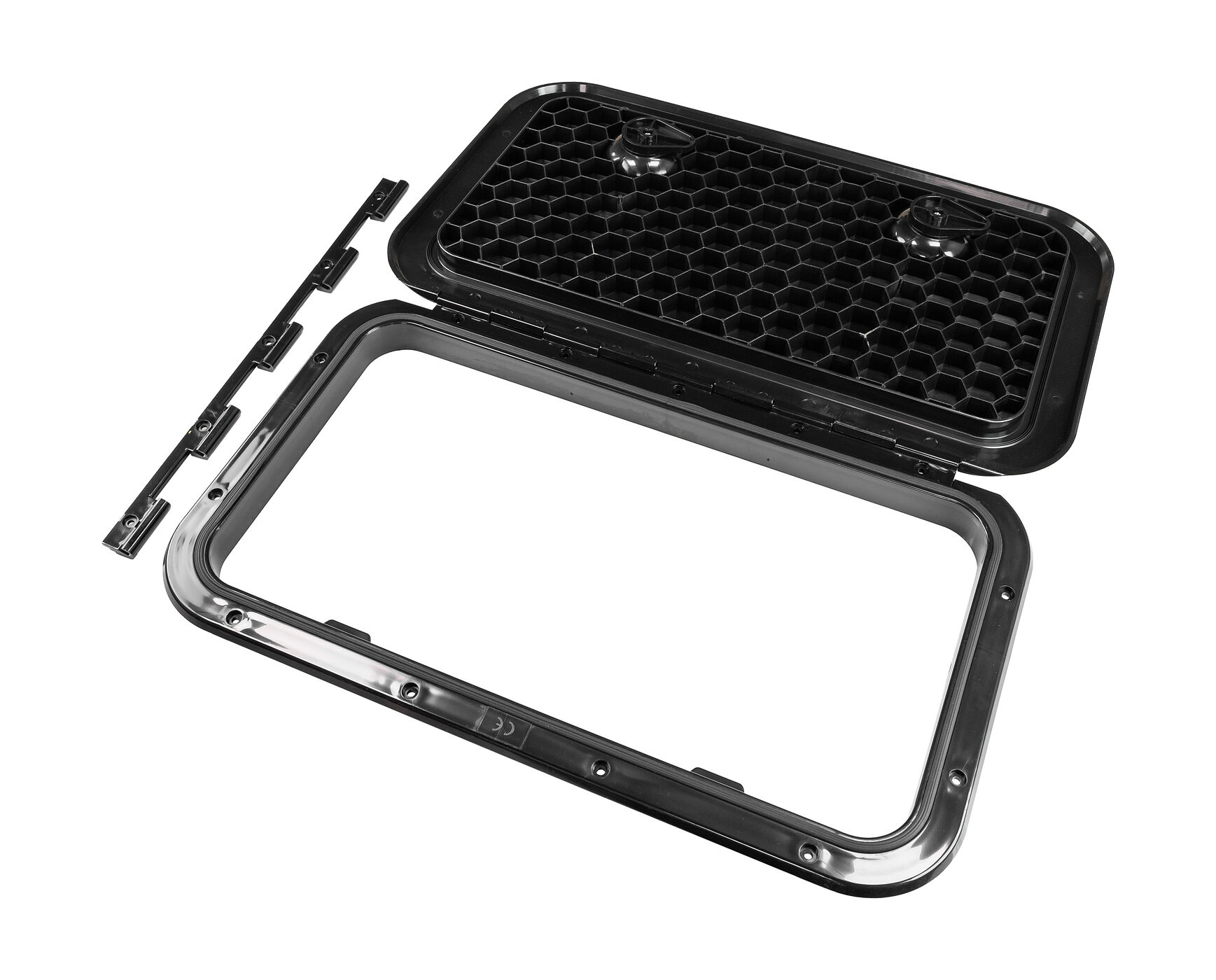 картинка Люк смотровой 357 х 606 мм, черный