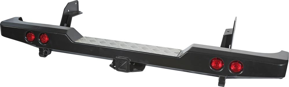 картинка Бампер задний РИФ Mazda BT50/B2500 с фаркопом и фонарями