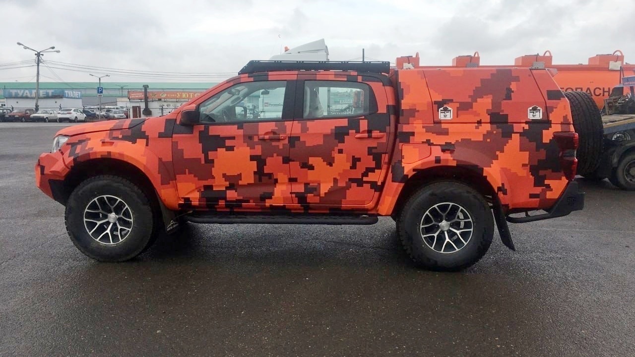 Кунг трехдверный Isuzu D-Max