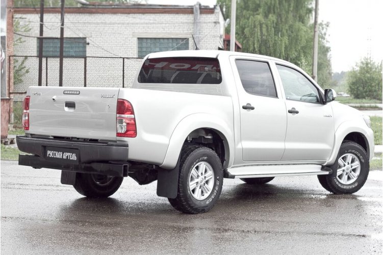 картинка Брызговики (ПНД - полиэтилен) компл. - 4 шт.  Toyota Hilux 2011-2013