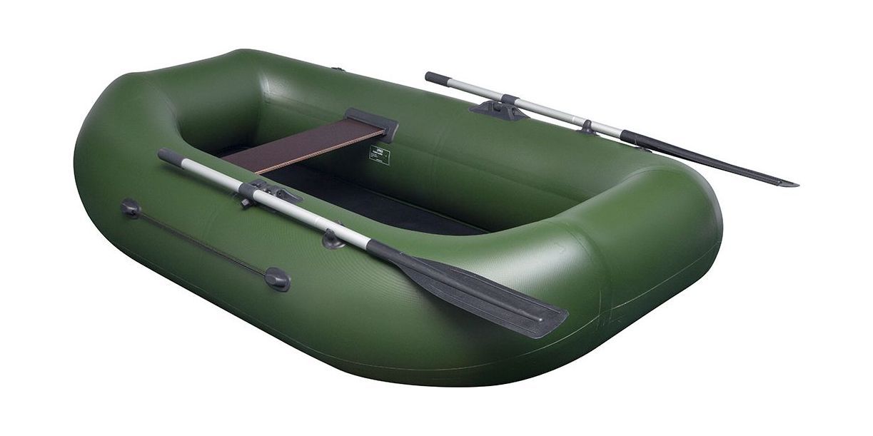картинка Надувная лодка ПВХ UREX-17, для сплава, зеленая