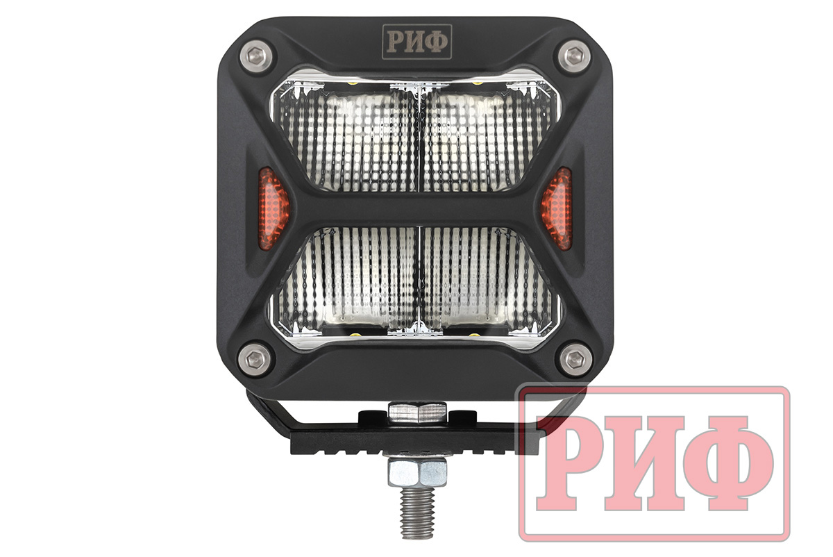 картинка Светодиодная фара рабочего света РИФ 82x78x76 мм 20W LED