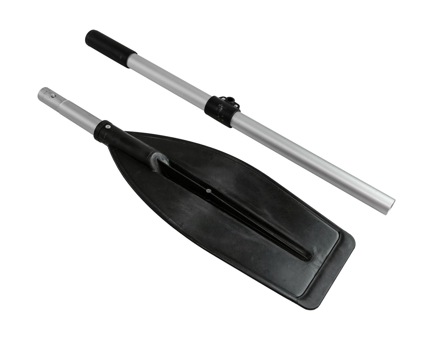 картинка Весло разборное 130см, широкая лопасть, черное