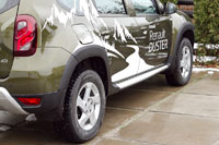картинка Расширители колесных арок (4 шт.) Renault Duster 2015-н.в.