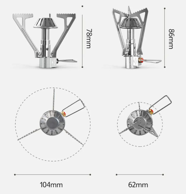 картинка Горелка газовая Naturehike портативная 2,2 кВт