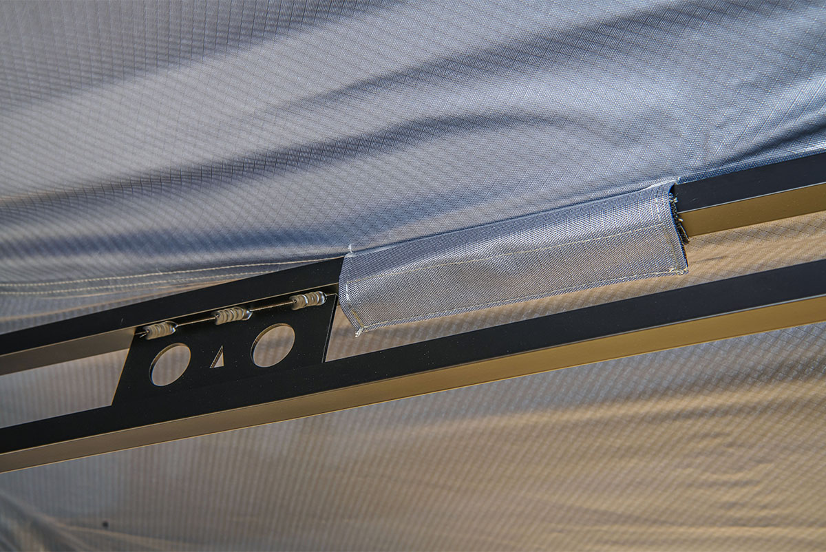 картинка Маркиза автомобильная РИФ веерная, безопорная 2х2,3 м (левая)