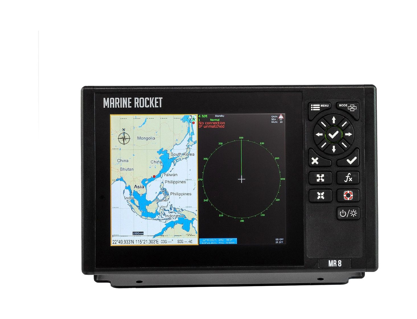 картинка Картплоттер морской 8C, Marine Rocket