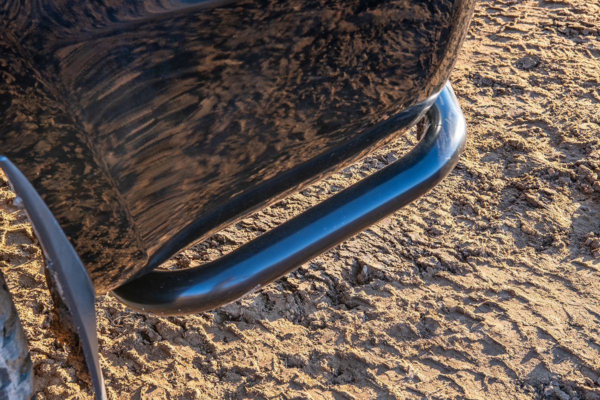 картинка Бампер задний РИФ Toyota Land Cruiser 200 2007-2015 c квадратом