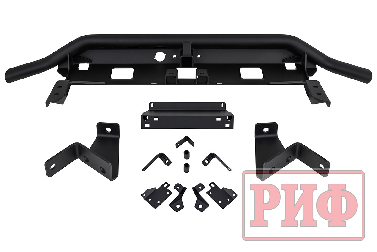 картинка Бампер РИФ задний силовой/защита штатного бампера TANK 400 c квадратом под фаркоп