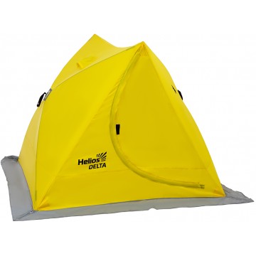 картинка Палатка зимняя двускатная HELIOS DELTA YELLOW, утепленная