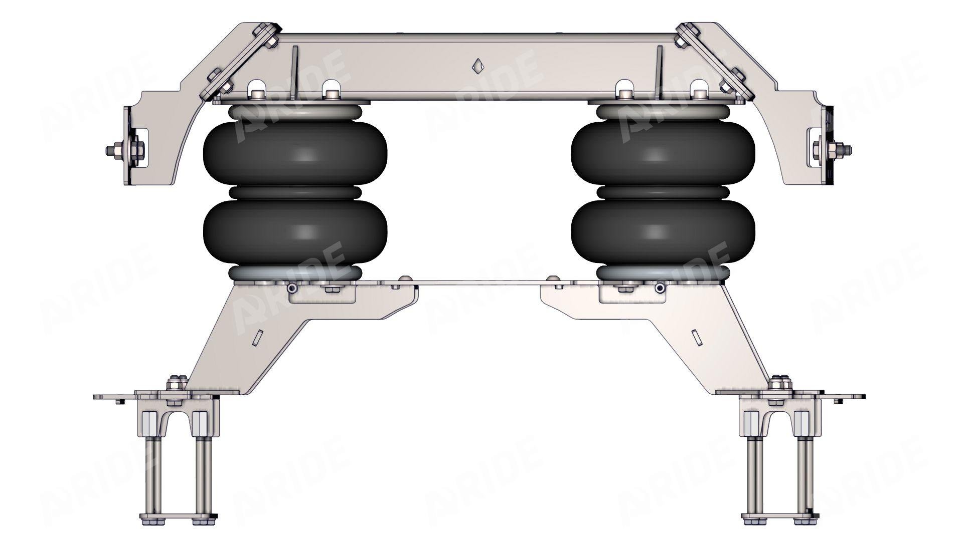 картинка Пневмоподвеска Mitsubishi FUSO Fighter (1999 - ), задняя ось