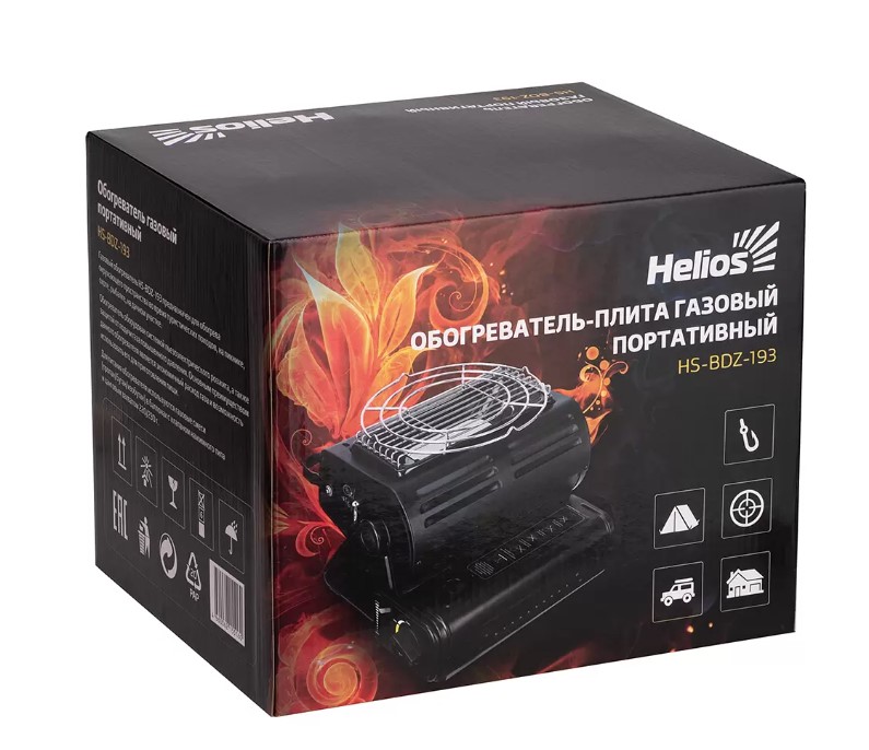 картинка Обогреватель-плита портативный Helios