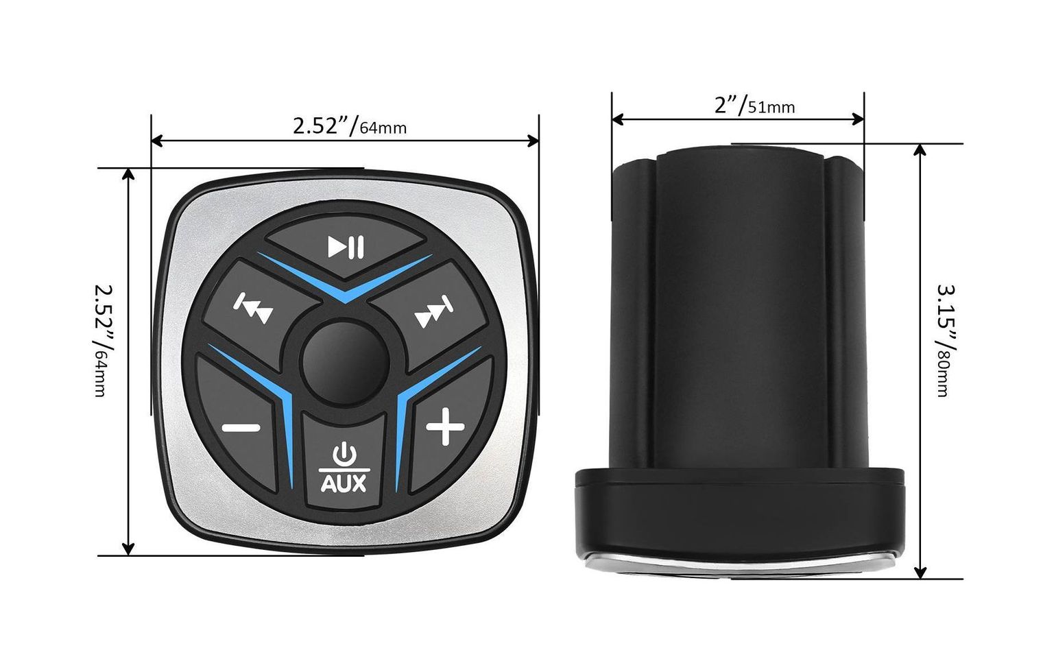 картинка 3-зонный Bluetooth-контроллер