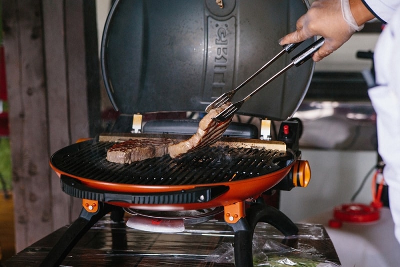 картинка Газовый гриль O-GRILL 800T BLUE