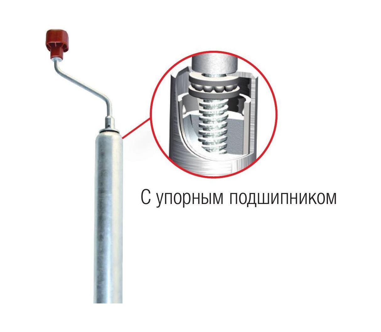картинка Колесо опорное для прицепа Плюс 300 кг AL-KO
