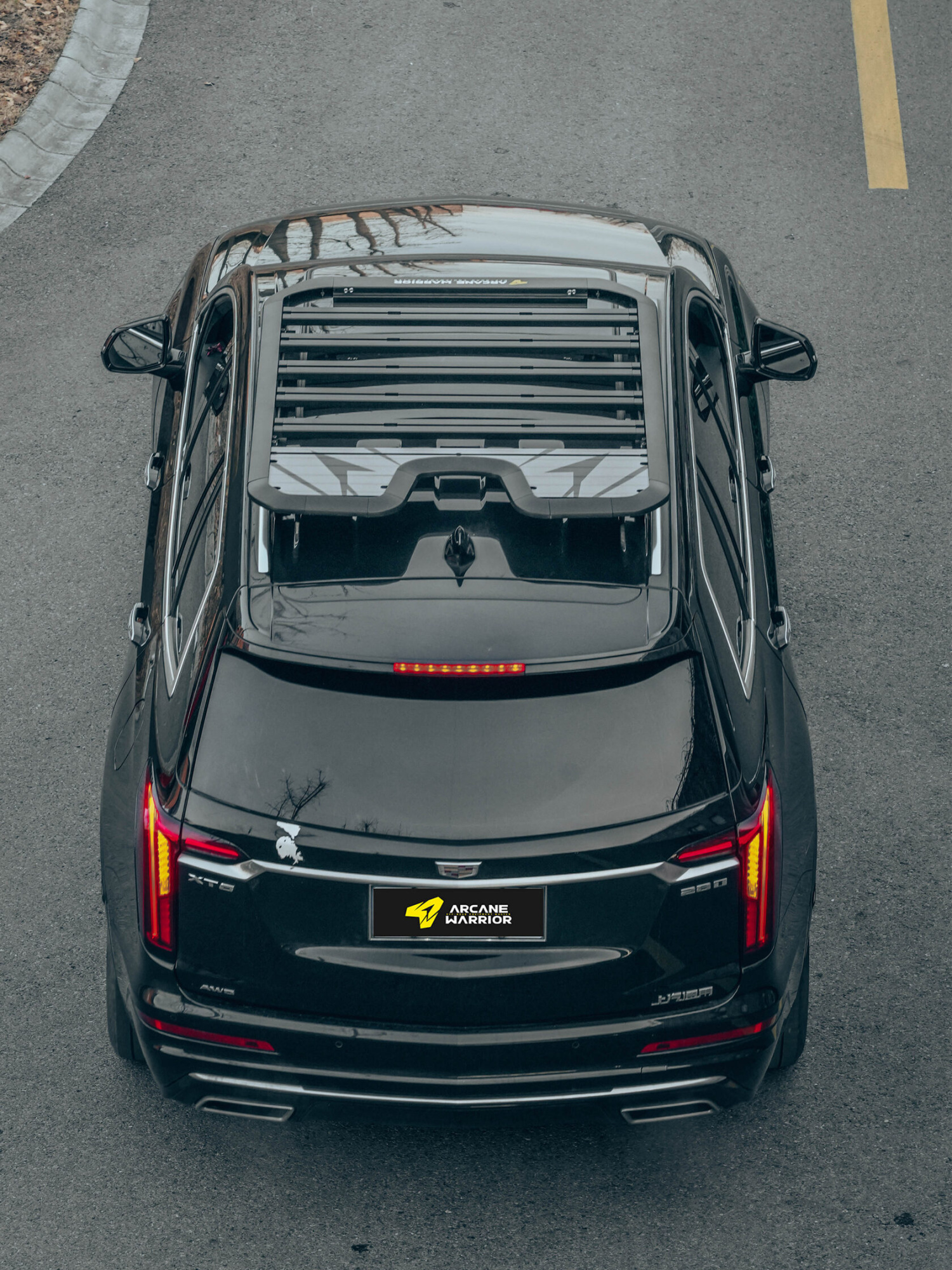 картинка Багажник экспедиционный STORM Roof Rack для Cadillac XT6 (2016-2024)