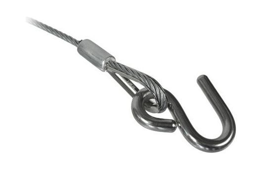 картинка Лебедка для прицепа 1000 lbs (455 кг) с тросом