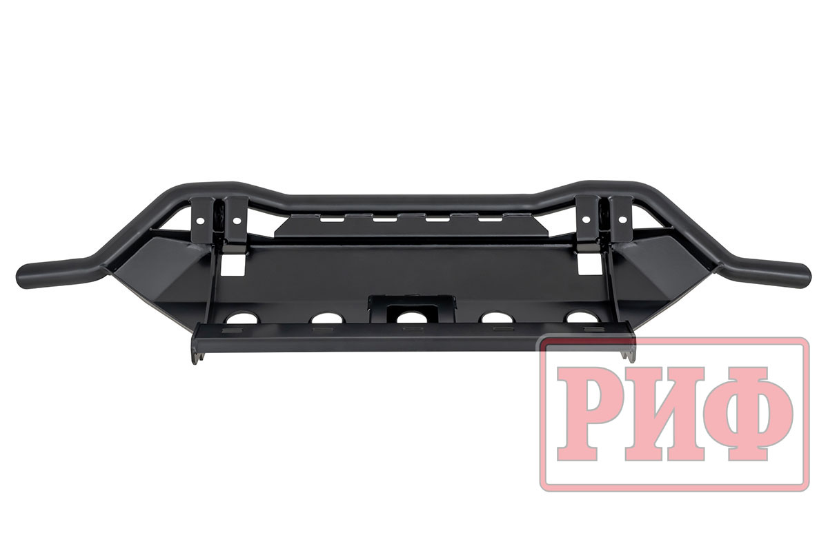 картинка Бампер РИФ силовой передний Lada Нива Тревел с защитной радиатора
