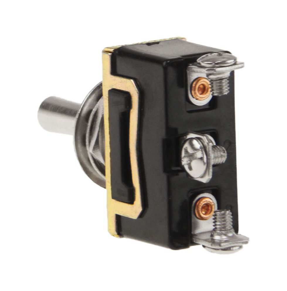 картинка Тумблер трехпозиционный (ON)-OFF-(ON) 12 В/15А 3P