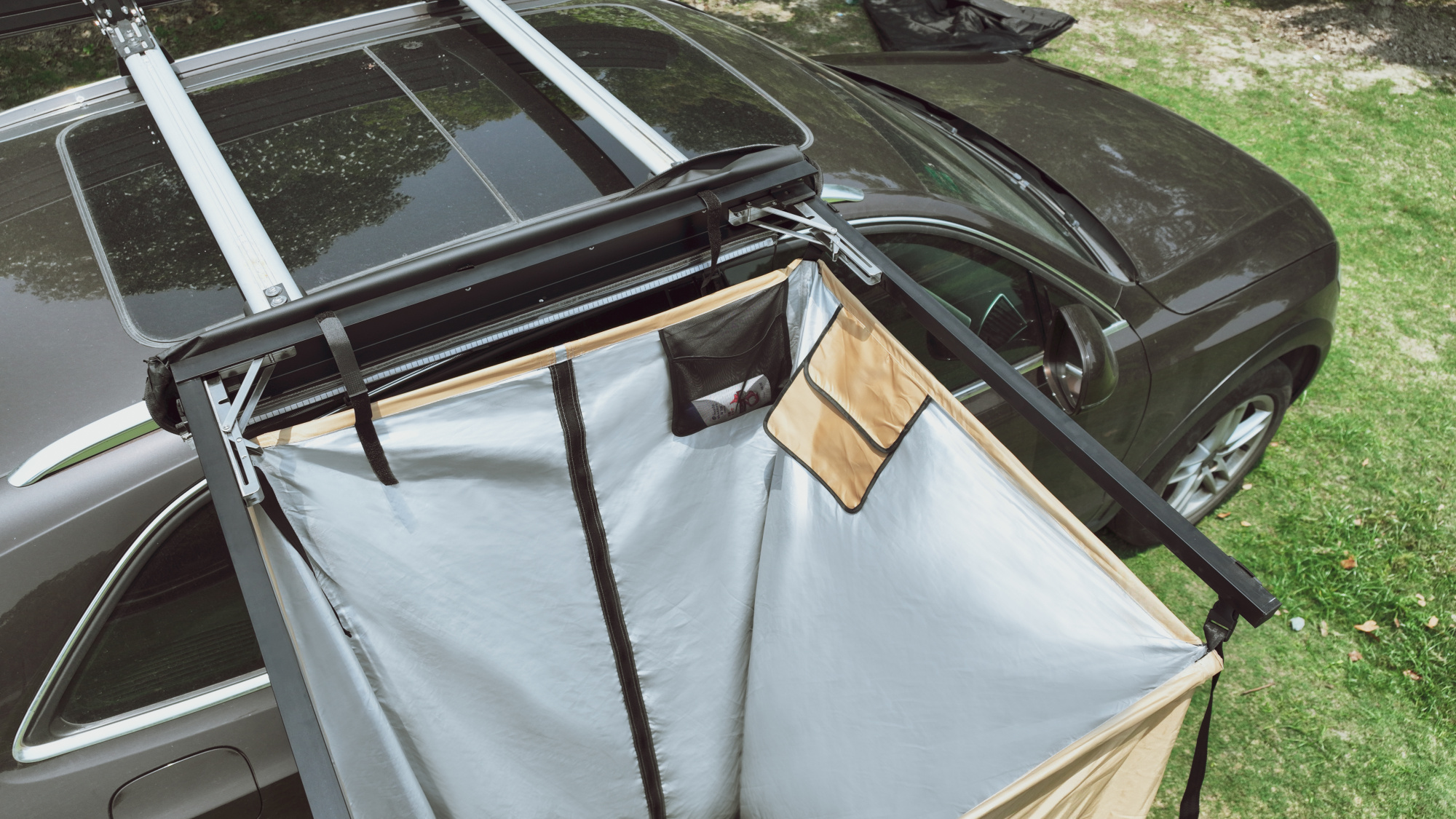 картинка Тент-маркиза РИФ - душевая кабинка с тканевой крышей