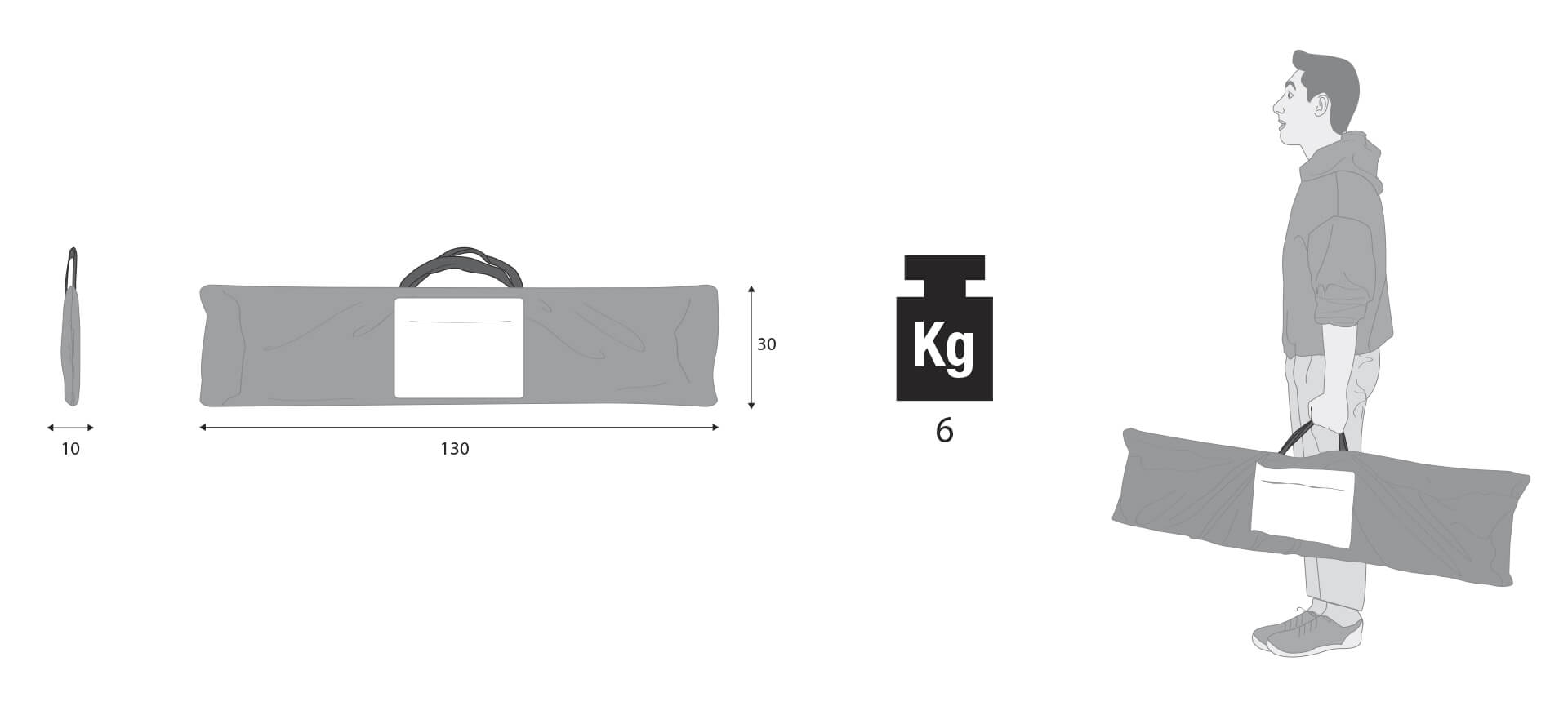 картинка Автопалатка Maggiolina Overcamp SMALL200х130